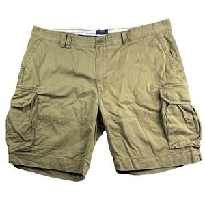 Ralph Lauren Polo Cargo Shorts Men's 48 Big 100% Cotton Preppy Chino